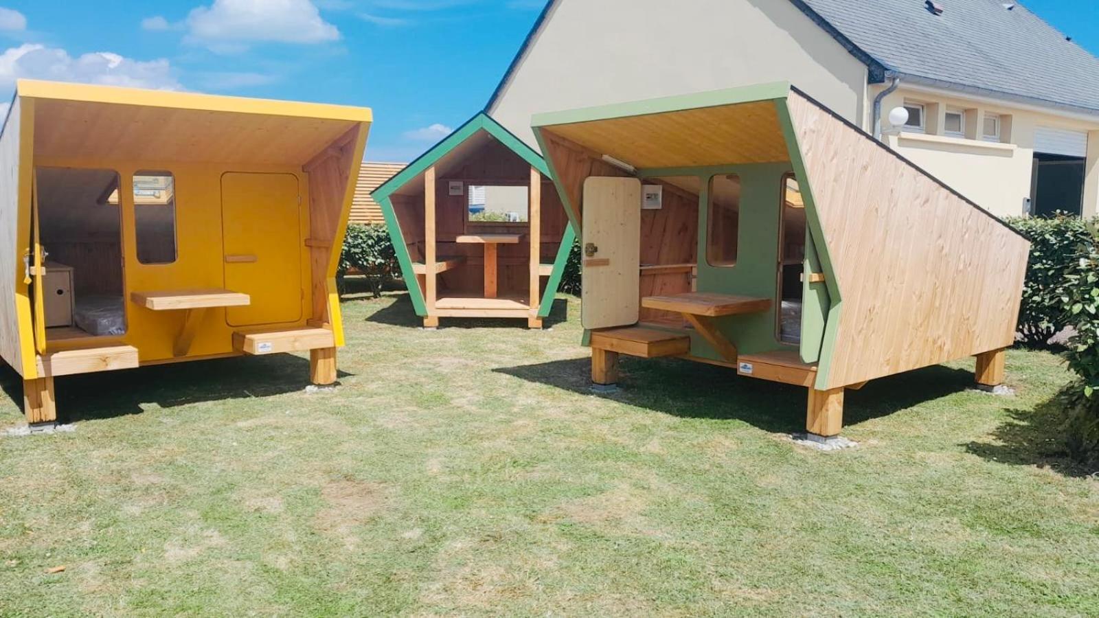 Camping La Sinope Quinéville Exterior foto